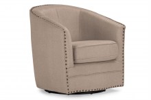 Beige-Fabric-Upholstered-Swivel-Chair-1