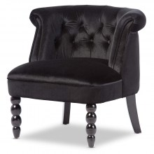 Black-Velvet-Upholstered-Vanity-Accent-Chair-1