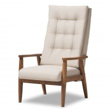 Walnut-Wood-Light-Beige-High-Back-Chair-1